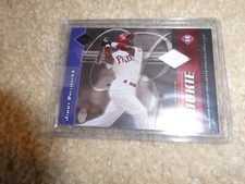 2001 Leaf Limited Jimmy Rollins Relic Card 126/300 #358 NM