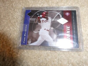 2001 Leaf Limited Jimmy Rollins Relic Card 126/300 #358 NM