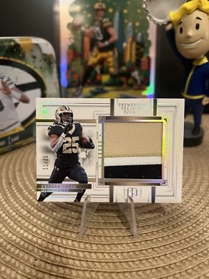 2023 Panini National Treasures Kendre Miller Rookie Patch /25 - Image 1 of 2