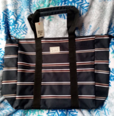 nuevo bolso de mano billabong negro/vainilla Foto 1 de 4