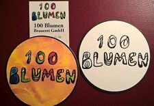 100 Blumen Craftbier___Bierdeckel Österreich