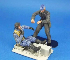 Kit Modelo Resina 1/24 Soldados Alemanes Fuerza Aérea Segunda Guerra Mundial Sin Pintar - Imagen 1 de 1