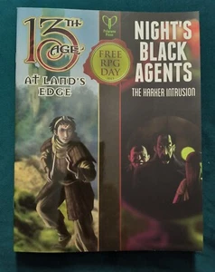 13th Age AT LAND'S EDGE Night's Black Agents VAN HELSING 2016 Free RPG Day - Picture 1 of 2