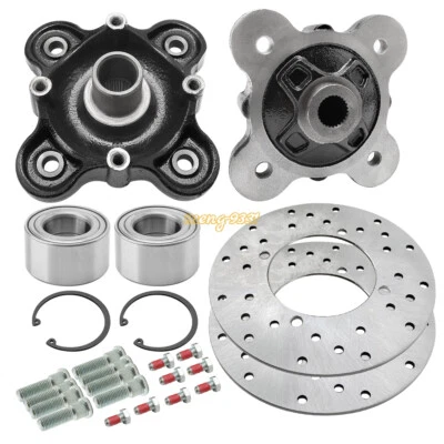 For Polaris Ranger XP 900 Rear Wheel Hub Brake Rotor Bearing Stud Kits 2013-2019 - Image 1 of 4