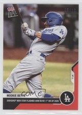 2020 Topps Now Red /10 Mookie Betts #38