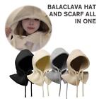 Warm Snood Collar Windproof Balaclava Hat Hooded Scarf Cap Beanie Knitted K9w3