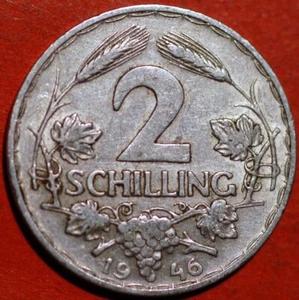 Austria 2 Schilling 1946 KM# 2872 - Picture 1 of 2