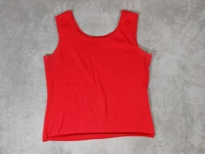 Pendleton Sweater Vest Womens Large Sleeveless V Neck Red Casual - Picture 1 of 6