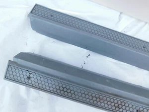 82-92 Chevrolet Camaro Driver & Passenger Door Sill Scuff Plate Grey 20479075 - Picture 1 of 6