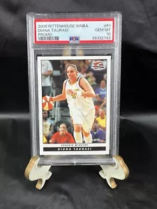 2006 Rittenhouse Diana Taurasi PSA 10 POP 5 GEM MINT MT WNBA PROMO P1 Mercury - Picture 1 of 2