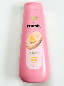 Dove X Crumbl Cookies Limited Edition Lemon Glaze Nourishing Body Wash 20 Fl Oz. - Picture 1 of 5