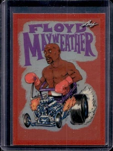 2025 Leaf Metallic Imaginations Floyd Mayweather Jr. Red #156/199 - Picture 1 of 2