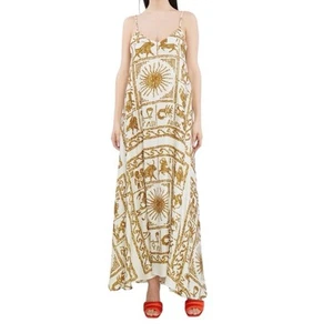 Beatrice b Zodiac Schlupfkleid Gr. 6/44 Maxi Strand Küste Italienisch $ 407 UVP NEU - Bild 1 von 16
