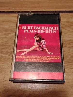 Burt Bacharach Plays His Hits Vintage Cassette Tape Foto 1 de 4