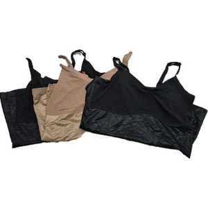SPANX Damen 10259R schwarz beige unsichtbar formendes Trägertop Menge 3 - Bild 1 von 16