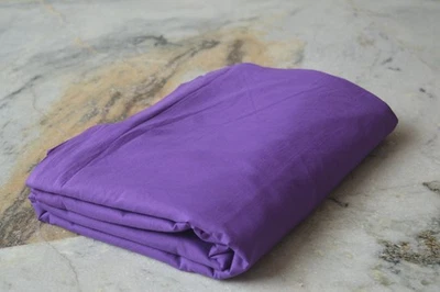 New Purple Plain Fabric 100% Cotton 4 Yard Fabric NO TARRIF CHARGES 100%✅ ZK_62 - Image 1 of 4