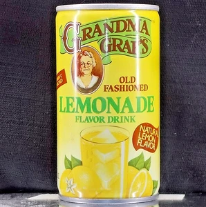 GRANDMMA GRAF'S LIMONADA LATA 12 OZ ** Graf's Beverages Milkwaukee WI ** Vacía - Imagen 1 de 5