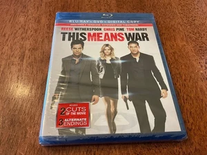 This Means War (2014 Blu-ray) Reese Witherspoon Chris Pine Comedy - New, Sealed - Imagen 1 de 2