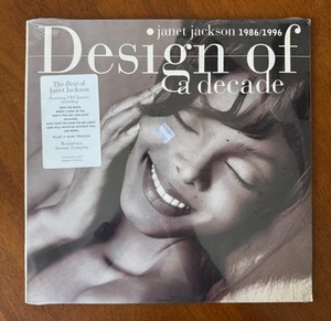 Janet Jackson - Design Of A Decade 1986 / 1996 (1996) 2x LP Vinyl Sealed.Rare - Picture 1 of 2