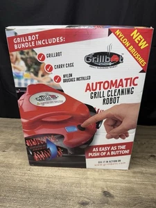 BRAND NEW - Grillbot Automatic Grill Cleaning Robot and Carry Case - Picture 1 of 12