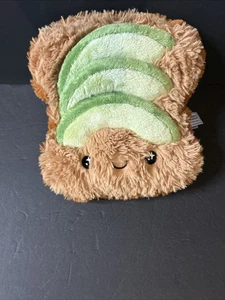 Brunch de comida reconfortante de felpa tostada de aguacate blanda de 8 pulgadas de peluche - Imagen 1 de 8