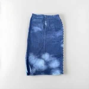 Maeve Anthropologie Long Skirt Women’s Size US 4 UK 8 EU 36 Denim Skirt - Picture 1 of 6