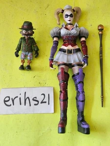 Batman Arkham Asylum No. 4 figuras de acción Harley Quinn Play Arts Kai Square Enix - Imagen 1 de 11