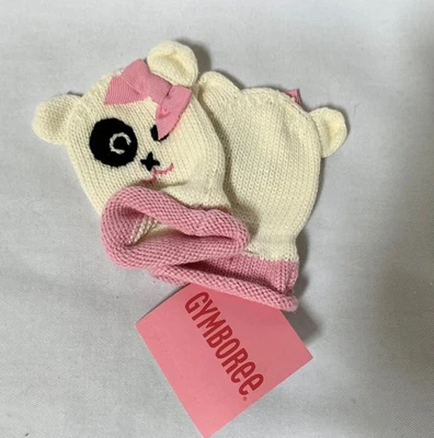 NUEVO CON ETIQUETAS De Colección Gymboree Imaginary Friends Panda Suéter Mitones de Punto 0 3 6 12m Foto 1 de 2
