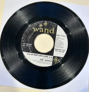 Joe Jeffrey – My Baby Loves Lovin' Wand Records 1971 45 rpm Promo 11219 - Bild 1 von 4