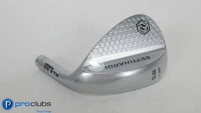 NEW BETTINARDI HLX 3.0 CHROME FORGED (12* BOUNCE) 58* WEDGE -HEAD ONLY- #344395 - Image 1 of 3