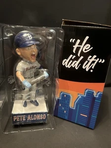 Pete Alonso Bobblehead He Did It Light Up Sign Brooklyn Cyclones NY Mets 2025 - Picture 1 of 7