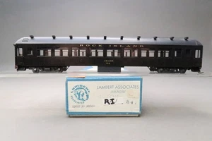 HO Brass - Lambert RI Rock Island Chair Car - Custom - Made in Japan *WRONG BOX - Picture 1 of 9