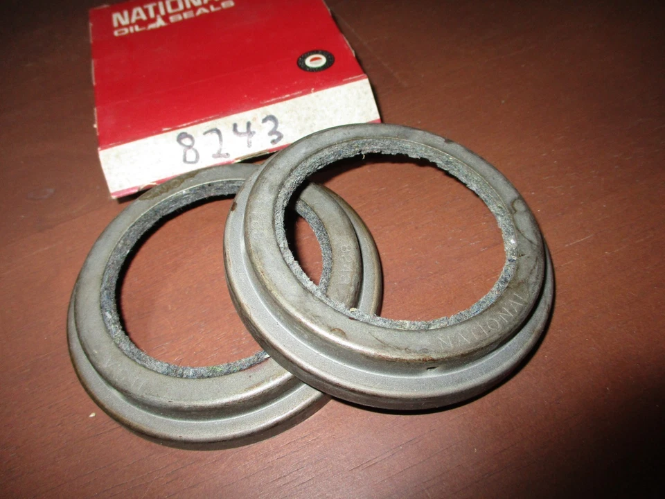 1960-67 + CHEVROLET 20 series & GMC 1500 & 2500 Series + Front Wheel Seals+ NOS - Image 1 of 1