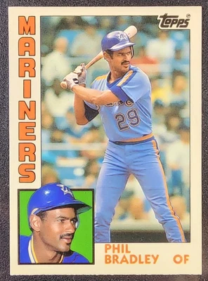 1984 Topps Traded #15T Phil Bradley RC - High Grade MINT - Image 1 of 2