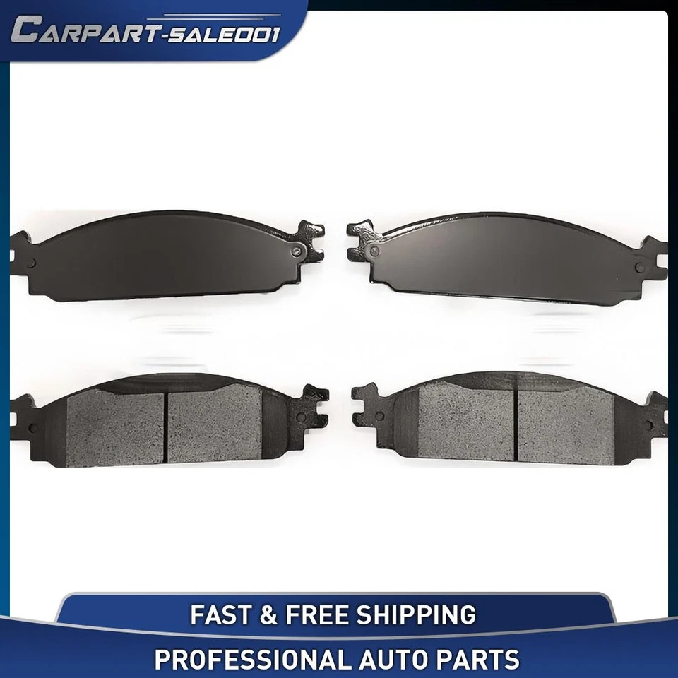 Front Brake Pad Set for 2011-2016 2017 2018 2019 Ford Explorer Flex Taurus 3.5L - Image 1 of 1
