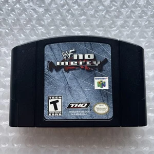 WWF No Mercy Nintendo 64 N64 Limpio Probado Lucha Súper Raro Variante EE. UU.-1 - Imagen 1 de 10