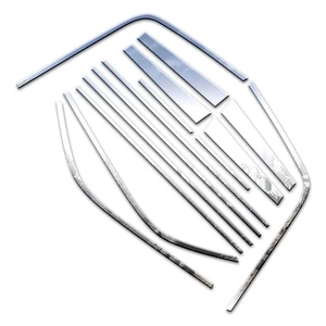 14p Stainless Window Pkg (w/Posts) fits 2010-2023 Toyota 4Runner by Luxury FX - Picture 1 of 5