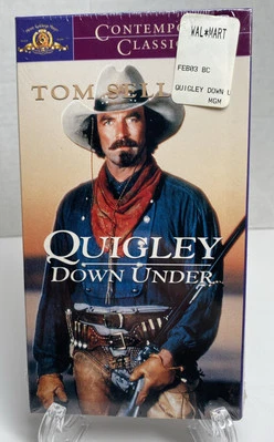 Quigley Down Under Contemporary Classics VHS 1990 MGM Sealed Watermarks Tape - Image 1 of 4