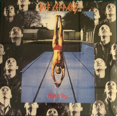 Def Leppard ‎– High 'N' Dry vinyl LP hard rock - Photo 1/4