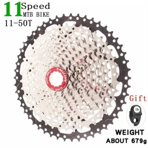 MTB Bike Cassette 11 Speed 11-50T Freewheel Mountain Bicycle Flywheel Sprocket - Picture 1 of 13