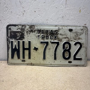 American Texas Truck License Plate WH 7782 - Picture 1 of 7
