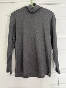 Suéter Reed Hunter para mujer gris manga larga ajustado cuello alto mediano capas B5 - Imagen 1 de 6