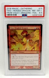 MTG Magic the Gathering Two-Headed Dragon FTV 2 Headed Dragon FOIL - PSA 8.5 - Picture 1 of 2