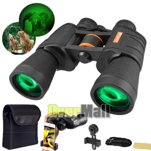 20x50 Binoculars with Night Vision Auto Focus Super High Power Waterproof+Holder - Picture 1 of 15