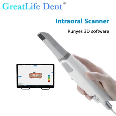 Runyes Dental 3.0 Pro Intra-oral 3D Scanner With Free Software CAD CMD GreatLife - Image 1 of 4