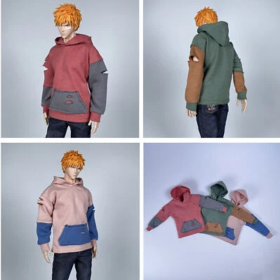 Figura de acción modelo muñeca escala 1/6 costura rasgada sudadera con capucha ropa deportiva F 12" Foto 1 de 2