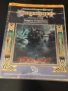 Advanced Dungeons and Dragons Dragon Lance Dragons of Deslation # 9139 - Foto 1 di 1