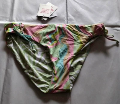 Roxy Tropics Hype Hipster Swim Bottom Size L - Image 1 of 2