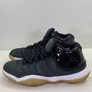 NIKE AIR JORDAN Super fly  Black Suede Basketball Shoes 921203-002 Mens Size 9.5 - Picture 1 of 16