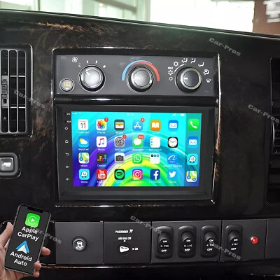 For 2008-2024 GMC Savana Apple Carplay Android 13 Car Stereo Radio GPS NAVI - Image 1 of 4